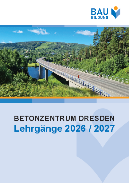 Broschüre "Aktuelle Lehrgänge"